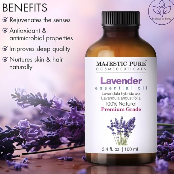 Majestic Pure Lavender Essential Oil - Picture 2 of 4